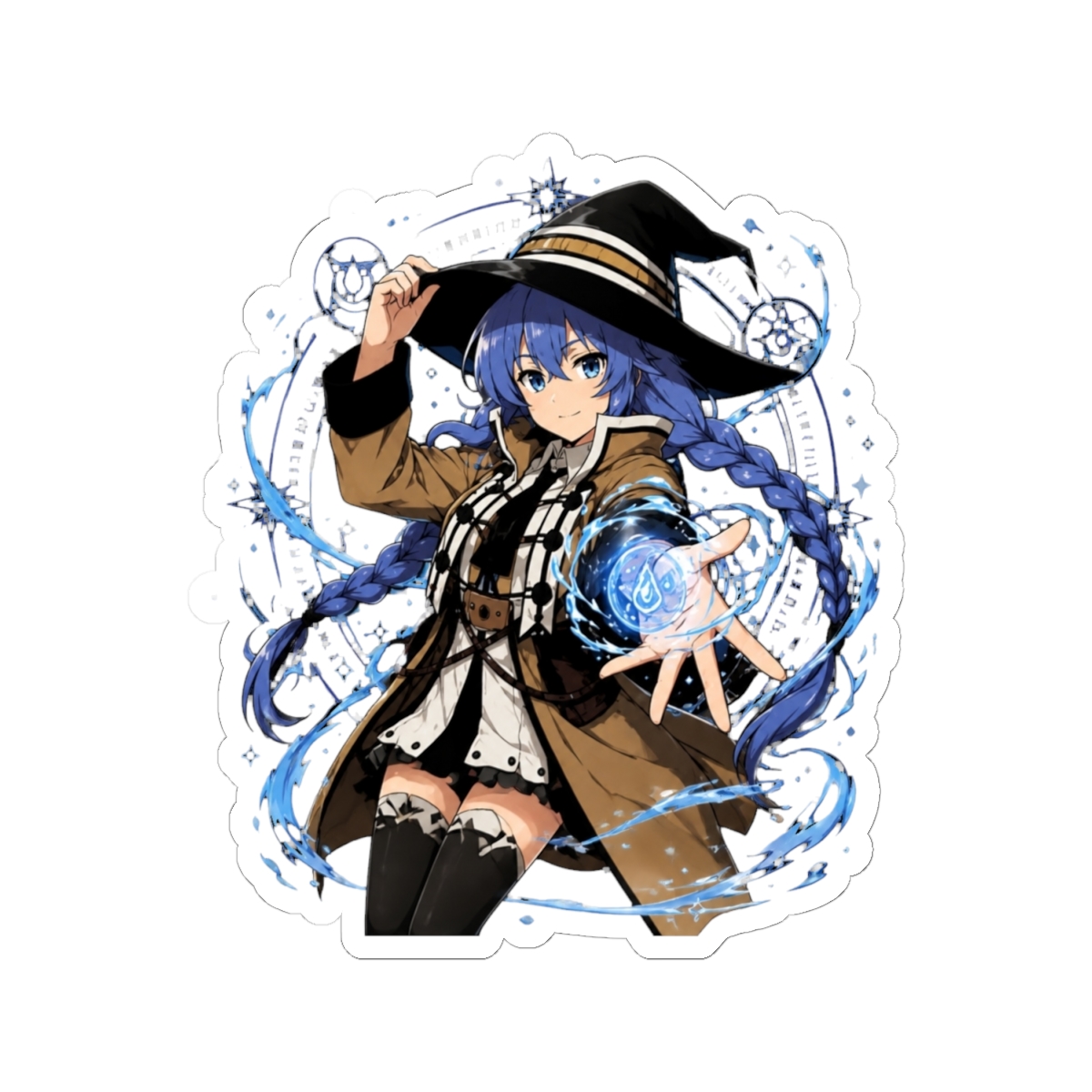 roxy migurdia - mage sensei Sticker | Mushoku Tensei - alternate angle 1, merchandise